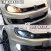 GOLF MK6 DRL BI XENON HEADLAMPS GTD R20 GTI BLACK EDITION HEADLIGHTS UPGRADE UK